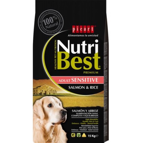 NUTRIBEST ADULT SALMON 15K